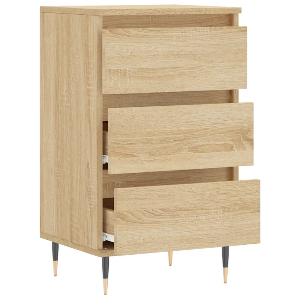Credenza Rovere Sonoma 40x35x70 cm in Legno Multistrato 831087