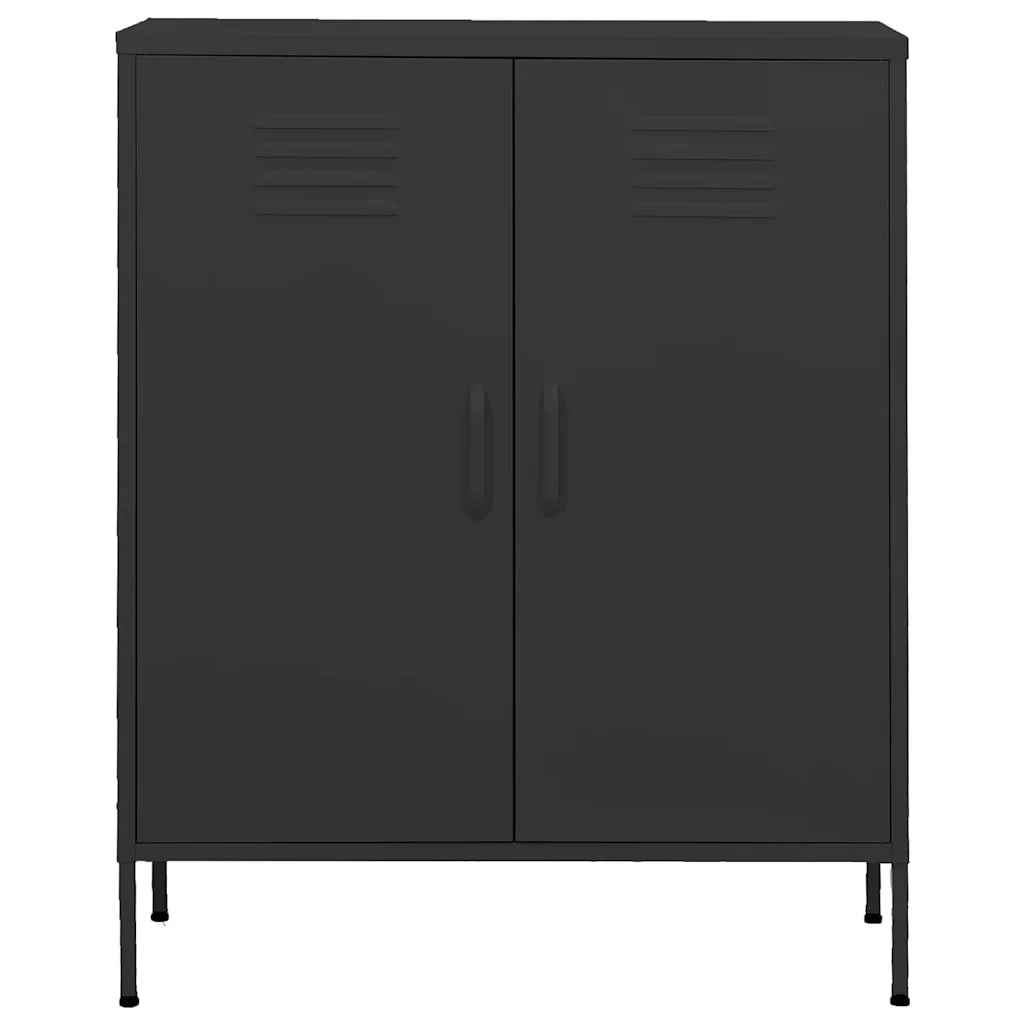 Armadietto Antracite 80x35x101,5 cm in Acciaio 336168