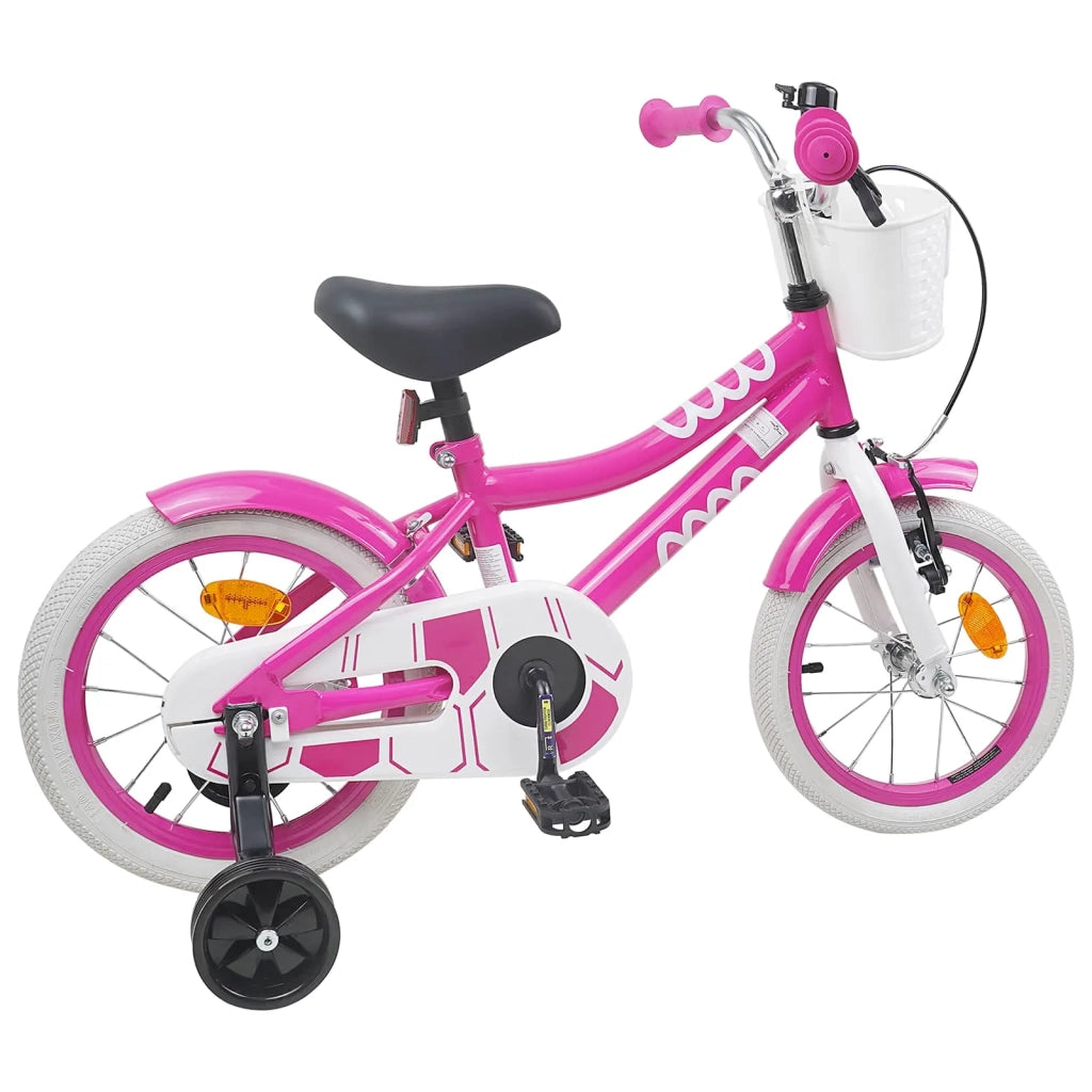 Bicicletta per Bambini 12 Pollici per bambini di 2-4 anni Rosa 42009532