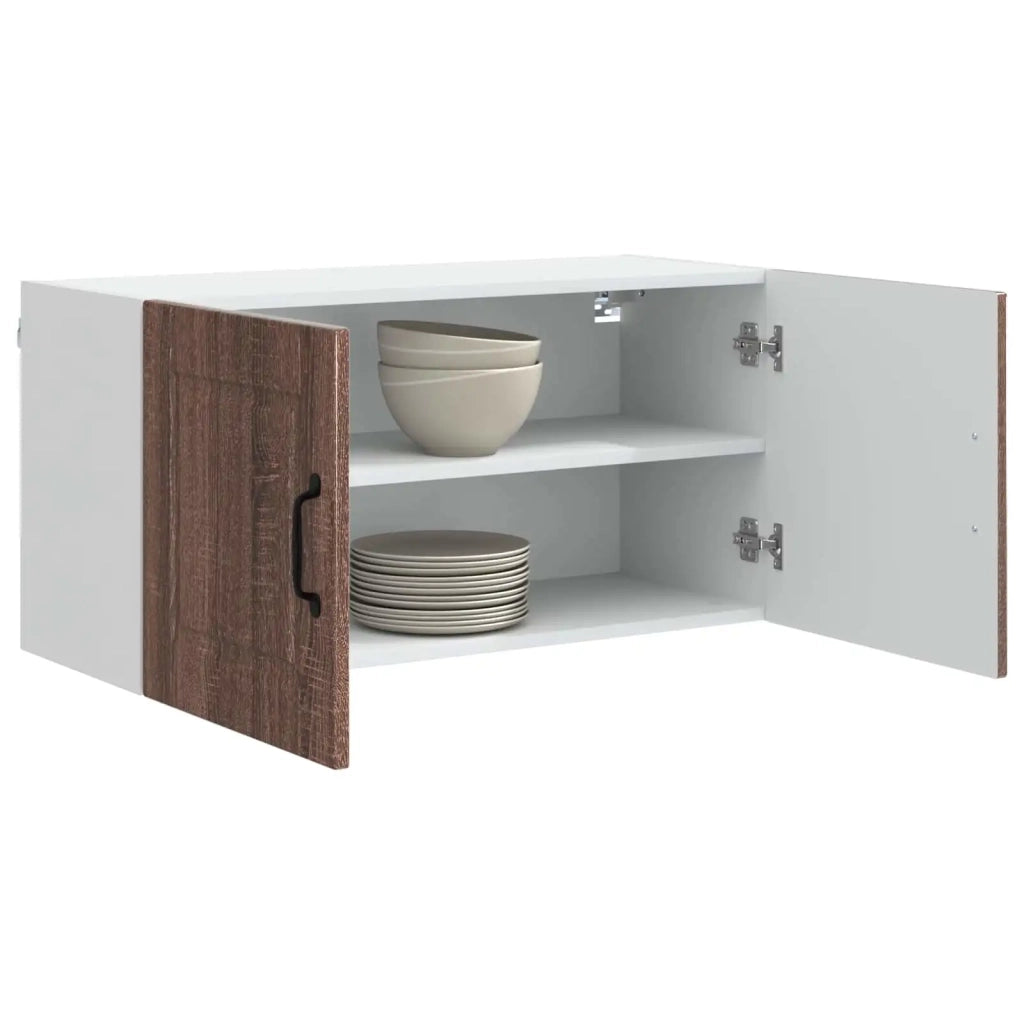 Armadietto a muro PORTO Rovere Marrone 80 x 31 x 40 cm