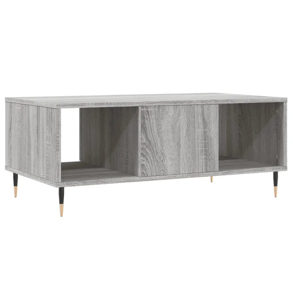 Tavolino salotto | Tavolino da caff¨¨ | Tavolino da Soggiorno Grigio Sonoma 90x50x36,5 cm Legno Multistrato