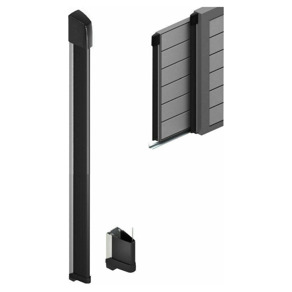 Bordo sensibile costa di sicurezza a filo per cancelli alto profilo 170 cm CM17