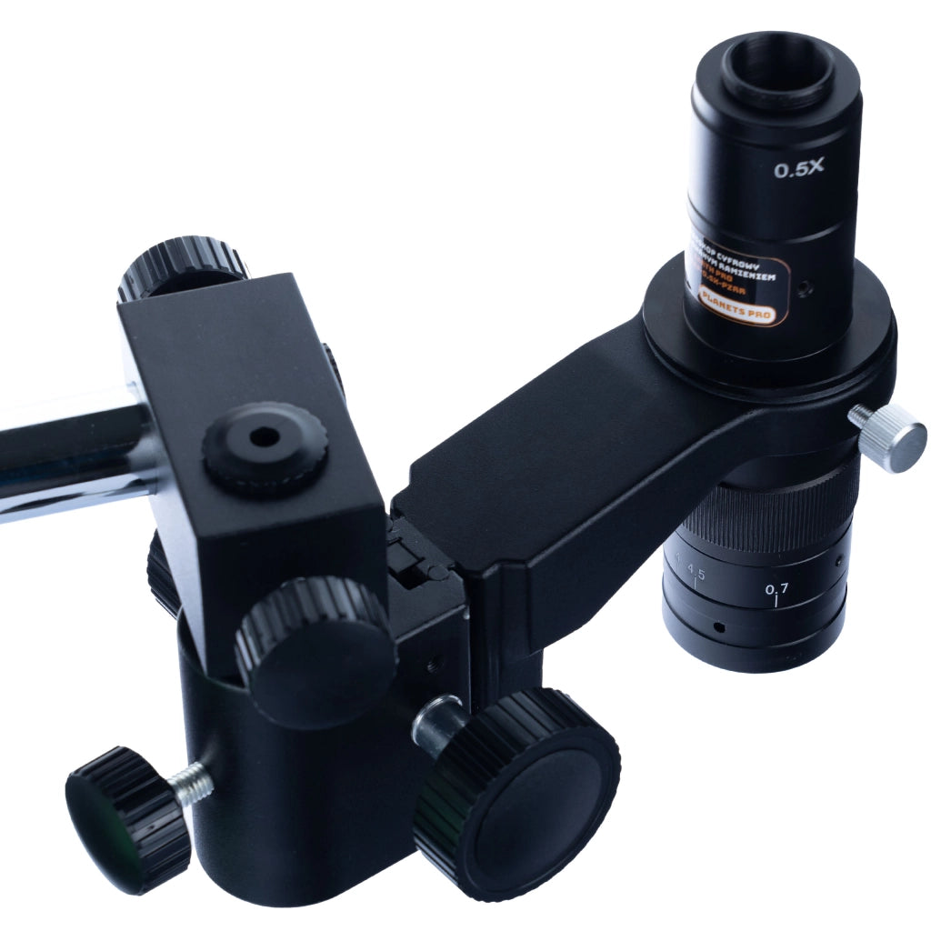 Mikroscopio Digitale Earth Pro MCEP-0.5X-PZRR – Zoom 7-45x, Braccio Regolabile | Oculare 360°