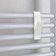 Gancio per asciugamani 4 pezzi colore bianco