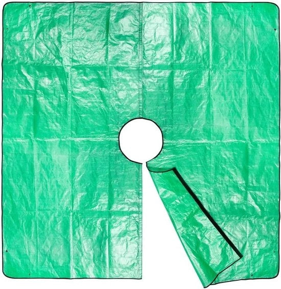 Pannelli per potatura con occhielli da 30 cm, dimensioni 200 x 200 cm, e ganci per angoli per una facile fissaggio intorno ai cespugli e gli alberi - 30 cm.