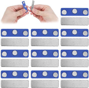 Fermoventi per tende a maglie magnetici - 10 pezzi - Blu - Accessorio per tende oscuranti