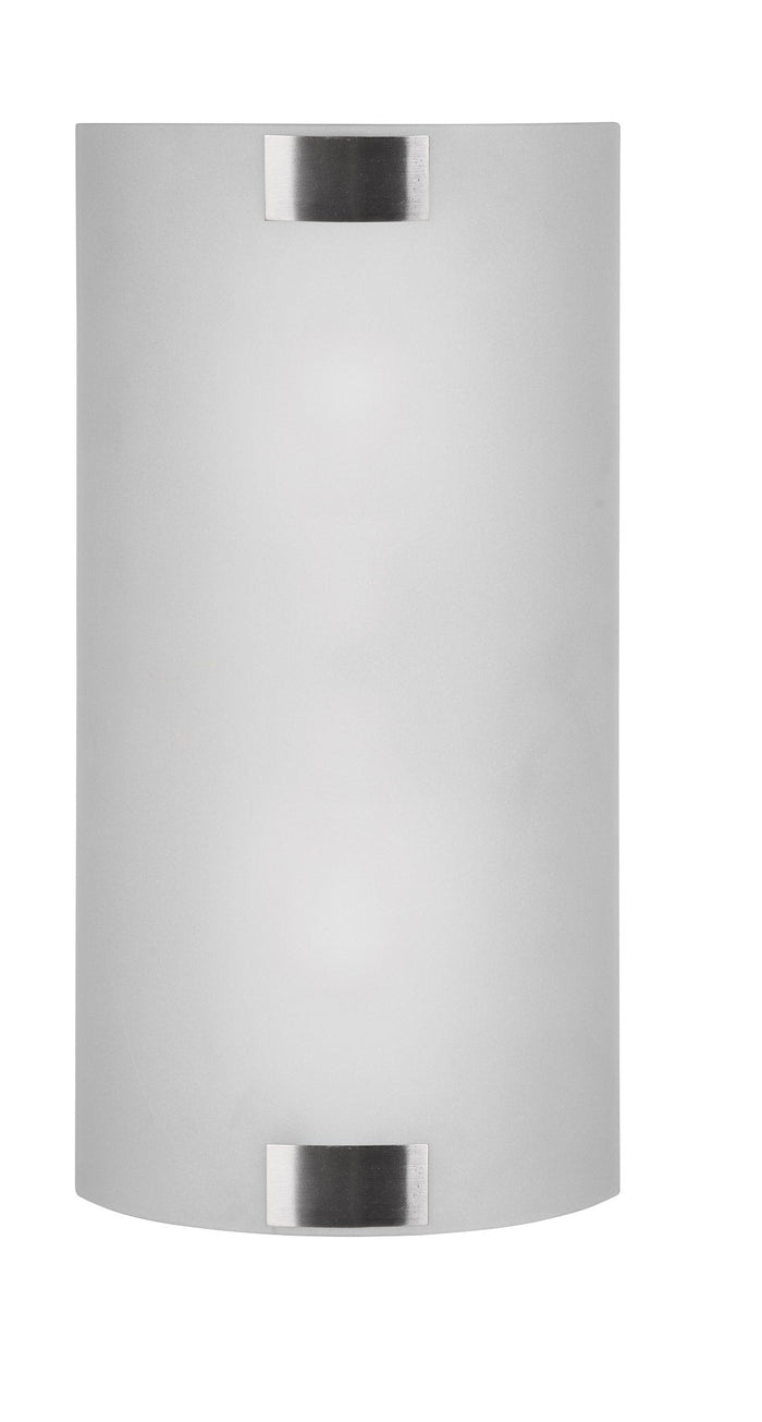 Applique da Interno Attacco E27 in Metallo Nickel Opaco