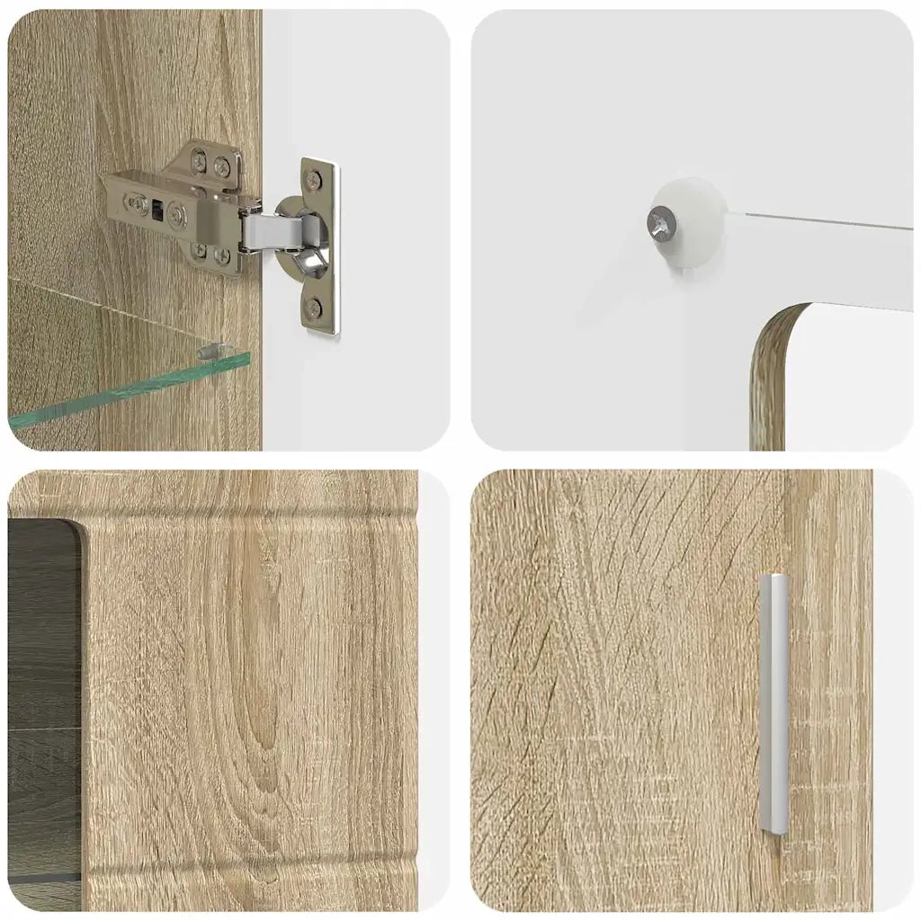 Credenza con porta FLORIN Rovere Sonoma 55,5 x 29 x 100 cm
