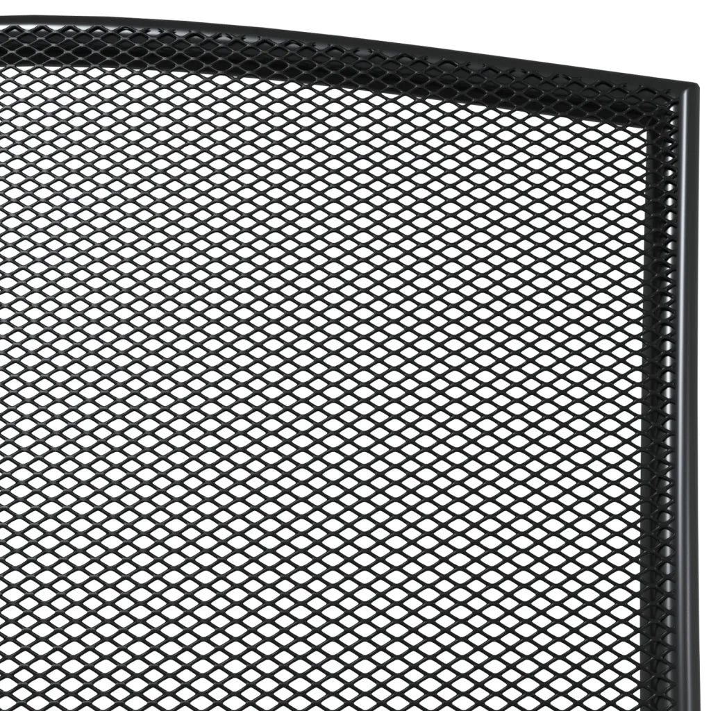 Set da Pranzo da Giardino 3 pz in Acciaio Antracite 3187969