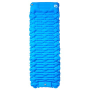Materasso da Campeggio Autogonfiabile con Cuscini 1 Persona Blu CFW4585601