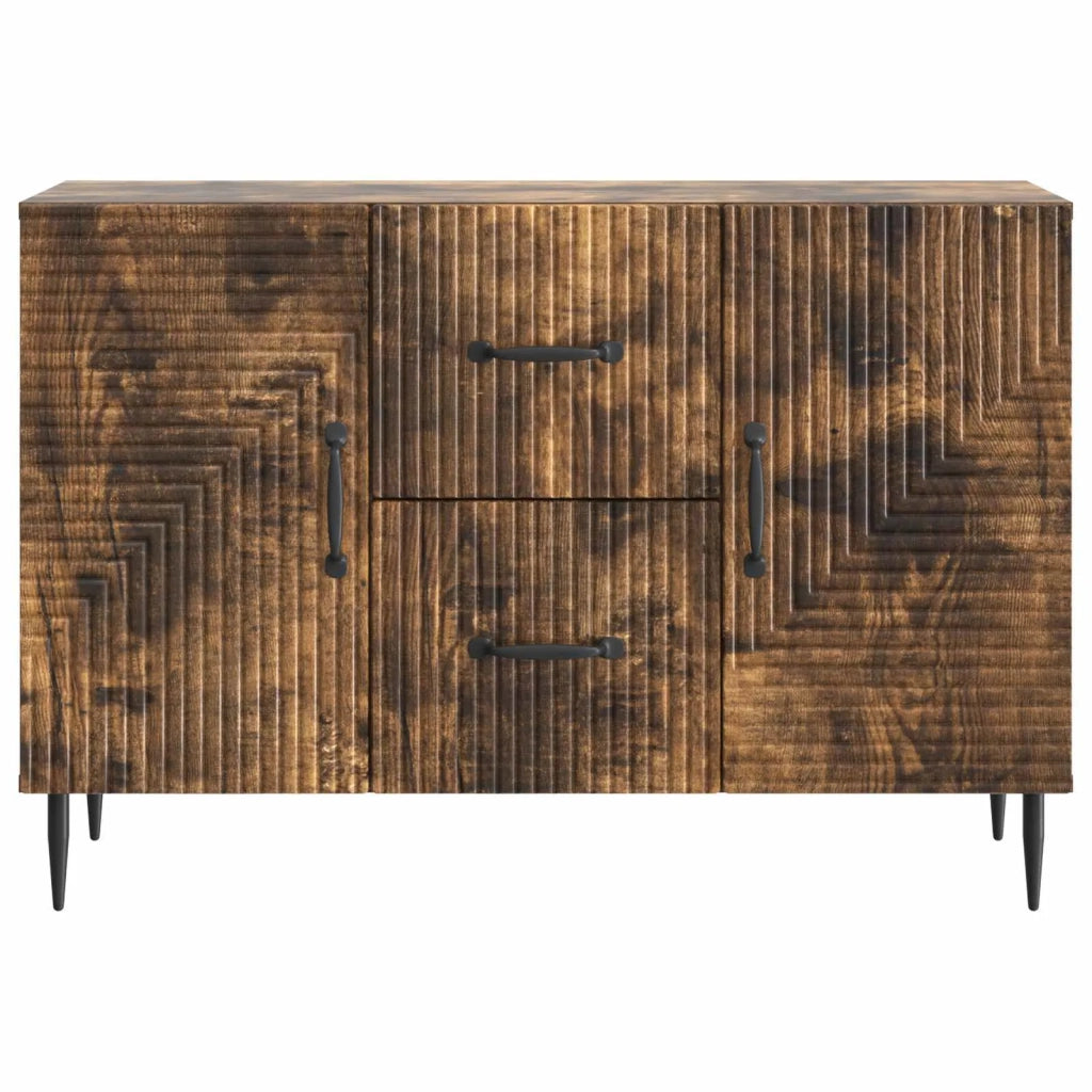 Credenza Rovere Fumo 89 x 34,5 x 60 cm Legno ingegnerizzato