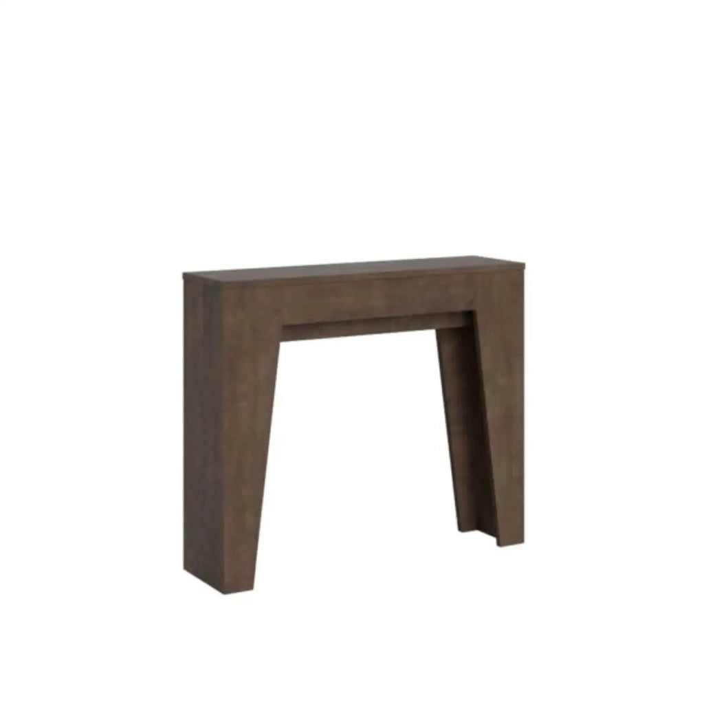 Consolle allungabile 90Ã—25/181 cm Narrow Noce