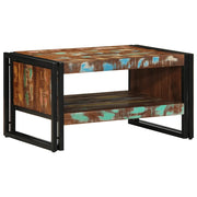 Tavolino Salotto Multicolore 70x50x38cm Legno Massello Recupero 4102711