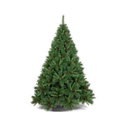 Albero di natale d. 1,14 x h. 1,8 m con pigne tarvisio verde - 8009534011737