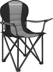 Sedia da spiaggia pieghevole - Sedia da campeggio - Sedia trasportabile - Sostiene 250 kg - 55 cm x 90 cm x 102 cm