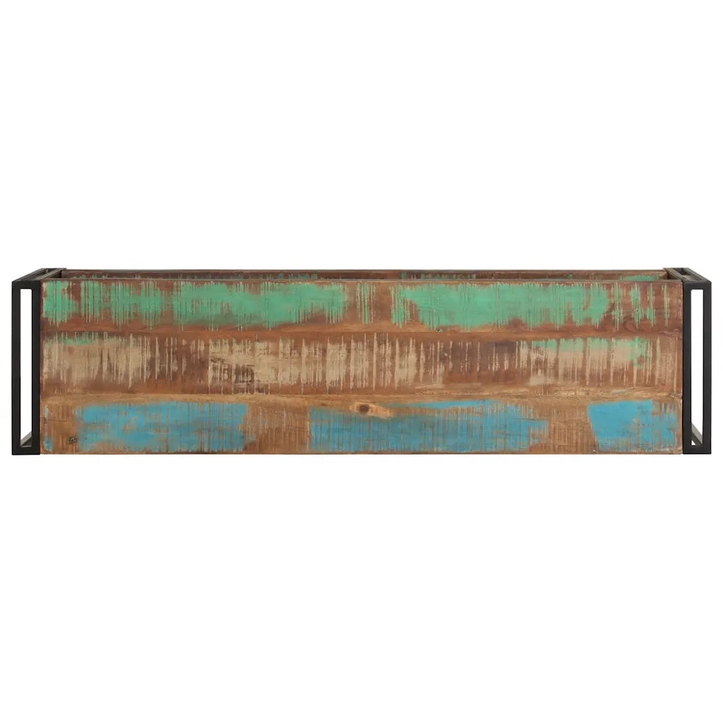 Mobile Porta TV 120x30x40 cm in Legno Massello di Recupero cod mxl 33980