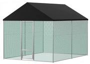 Recinzione per Polli - Copertura UV e Acqua Resistente - Solida e Resistente a Mammiferi - Dimensione XXL