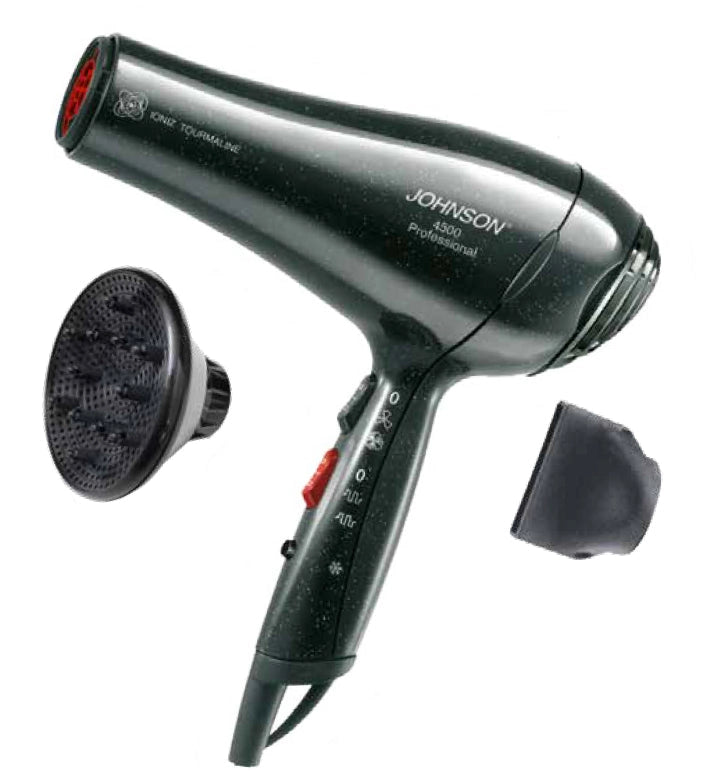 Asciugacapelli 2200W 3 Leggero Phon Potente Professionale Asciugatore Caldo Freddo