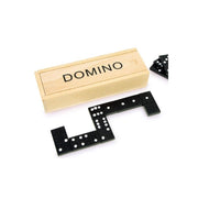 Trade Shop - Gioco Da Tavolo Società Domino Con Scatola In Legno Giochi Di Carte -