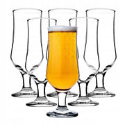 Set di 6 boccali da birra KADAX da 360 ml, grandi.