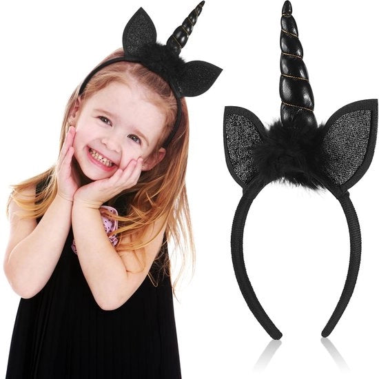 Cintura per Capelli con Corno di Unicornio - Accessori per Bambini e Ragazze