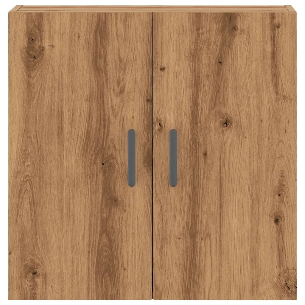 Armadietto a Muro Rovere Artigianale 60x31x60 cm in Truciolato