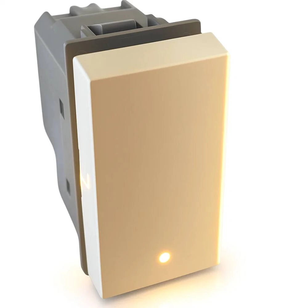 Bticino jw4004 invertitore basculante illuminabile bianco