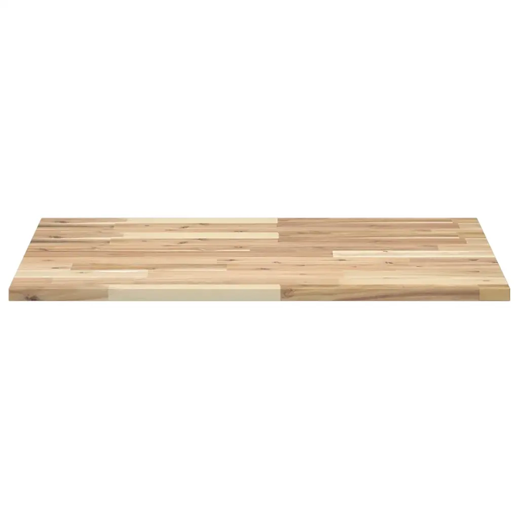 Piano Scrivania Non Trattato 100x60x2cm Legno Massello Acacia 3279726