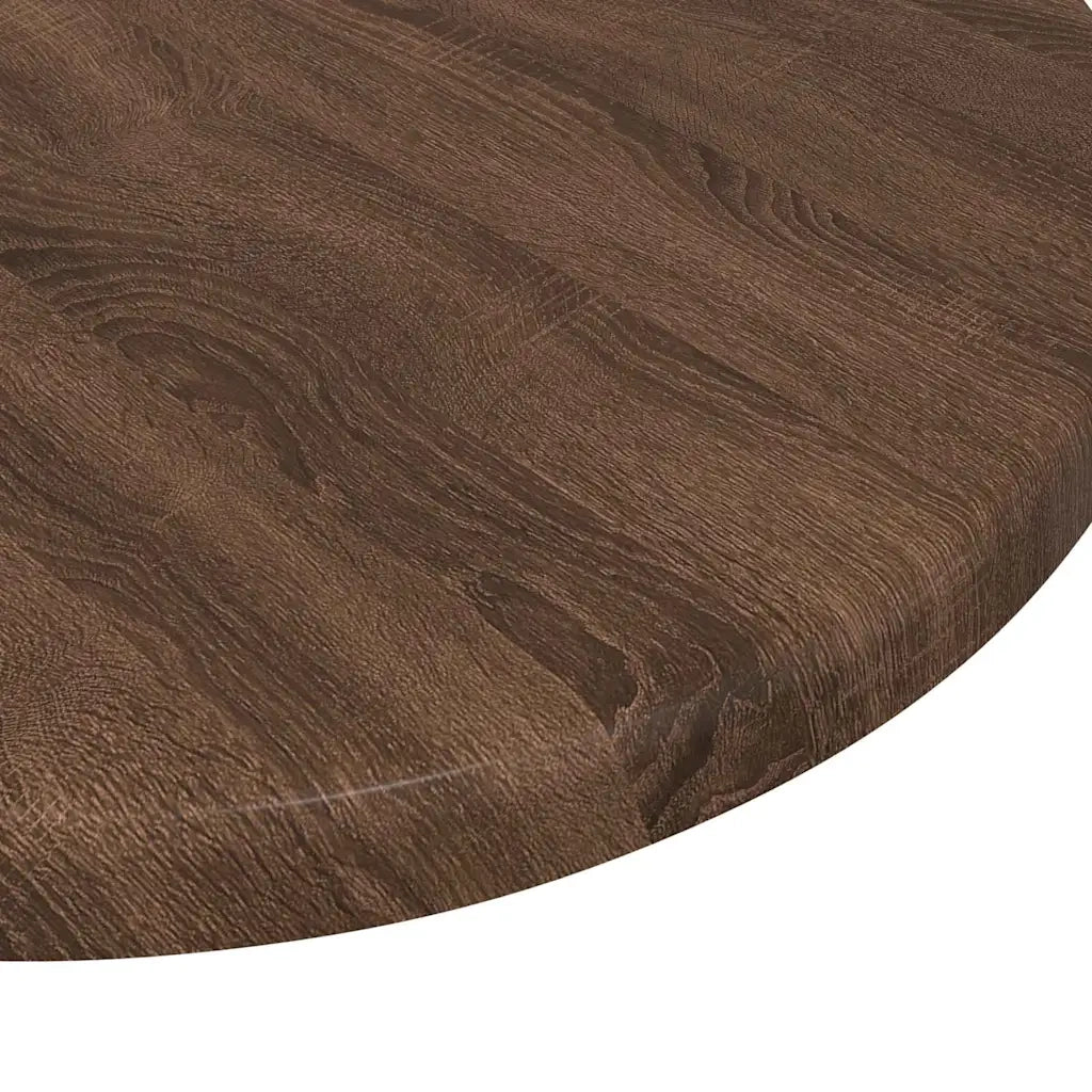 Piano del tavolo Rovere marrone Ø 30 x 1,5 cm Legno multistrato