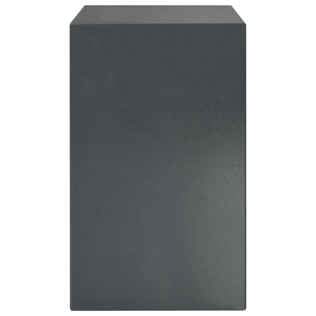 Cassaforte Elettronica Digitale con Blocco per Impronte 31x35x50 cm Acciaio