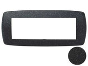 PLACCA 6 POSTI MILLENNIUM NERO FLASH  6 posti  mm.199x84h. (7846.T.N)    MARLANVIL
