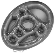 Supporto per Bicchieri Inflatabile Grande Capacità - Carrello Galleggiante - 8 Fessure - PVC Sostenibile - Adatto per Piscina - Portatile e Riciclabile - Supporto per Bicchieri Galleggiante