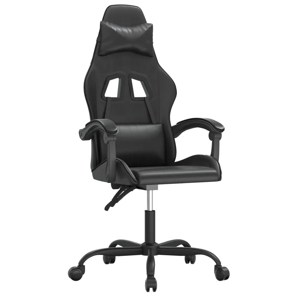 Sedia da Gaming | Sedia da e-sports Nera in Similpelle