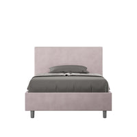 Letto 1 Piazza e Mezzo 120x210 cm Senza Rete Adele Glicine