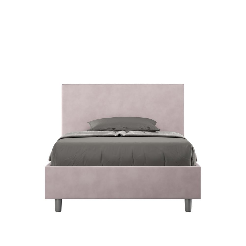 Letto 1 Piazza e Mezzo 110x210 cm con Rete Adele Glicine