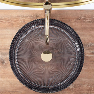 Lavabo Da Appoggio Rea Ingrid Grey