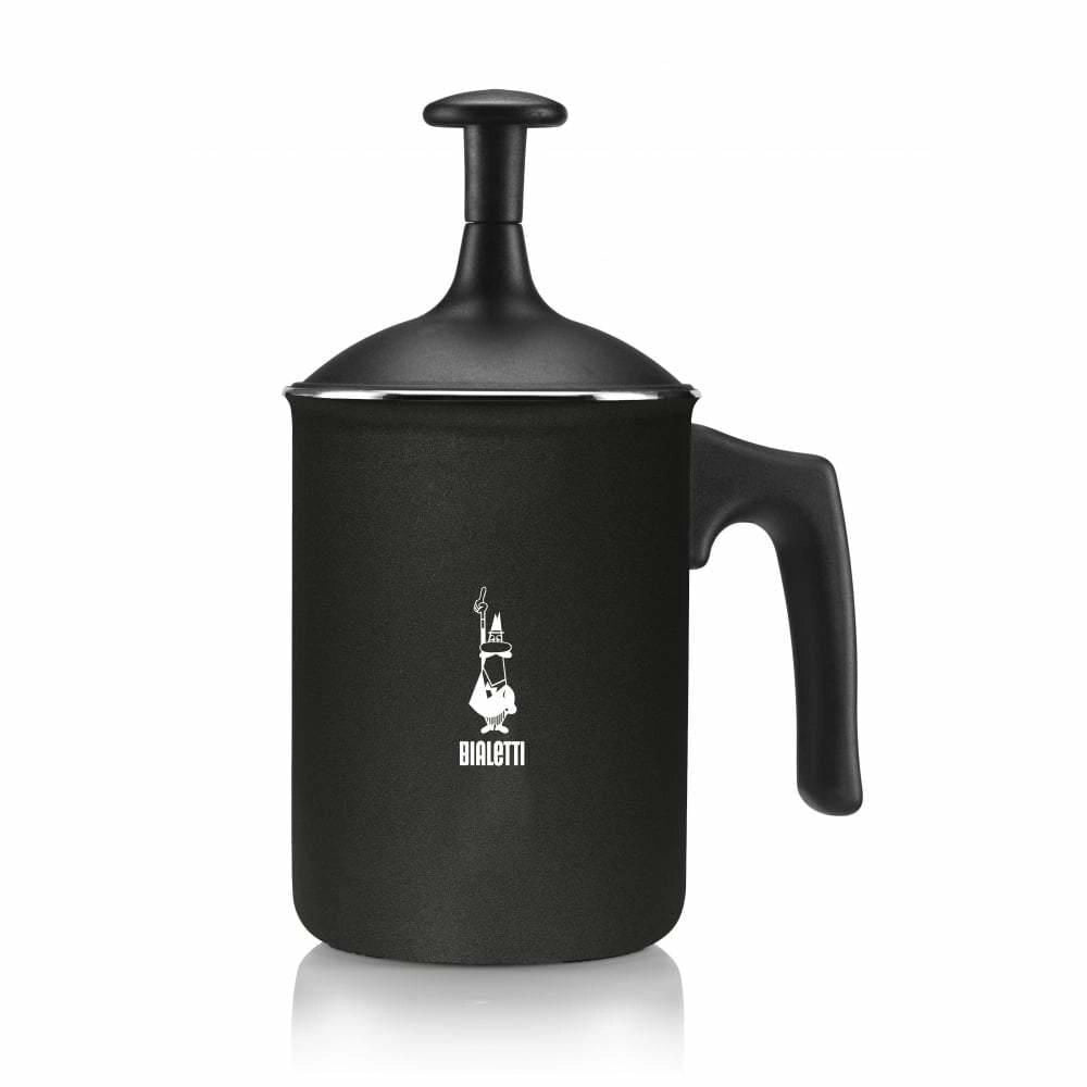 Bialetti 00AGR395 Tutto Crema Montalatte Manuale Capacita' 330 ml Adatto per Fornelli a Gas Vetroceramica e Elettrici colore Nero