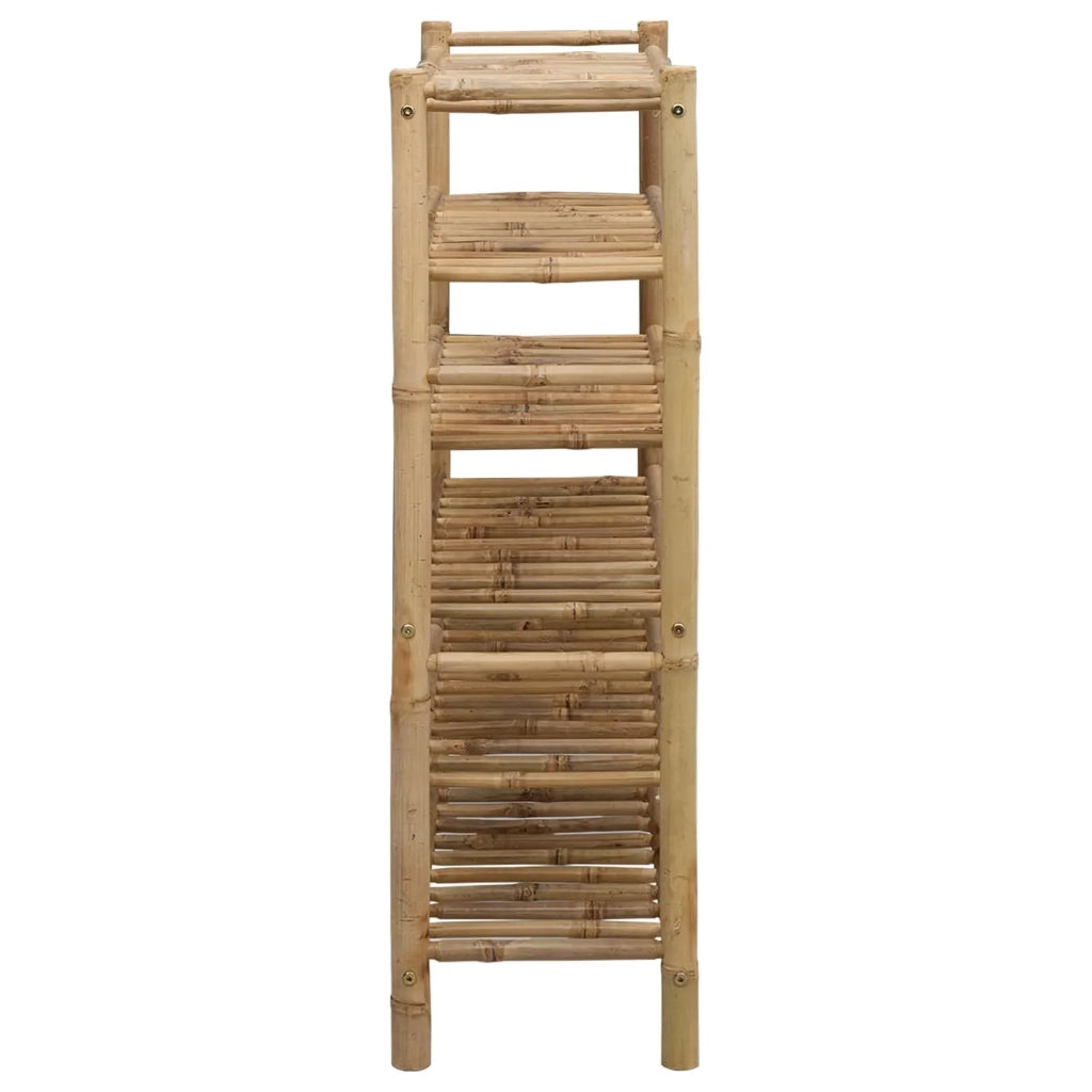 Scarpiera con lo scaffale Naturale 68 x 28 x 96 cm Bambù