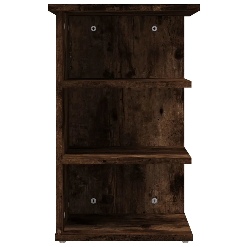 Mobiletto Laterale Rovere Fumo 35x35x55 cm in Legno Multistrato CFW6181674