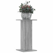 vidaXL Supporti per Piante 2 pz Grigio Sonoma 30x30x60cm in Truciolato
