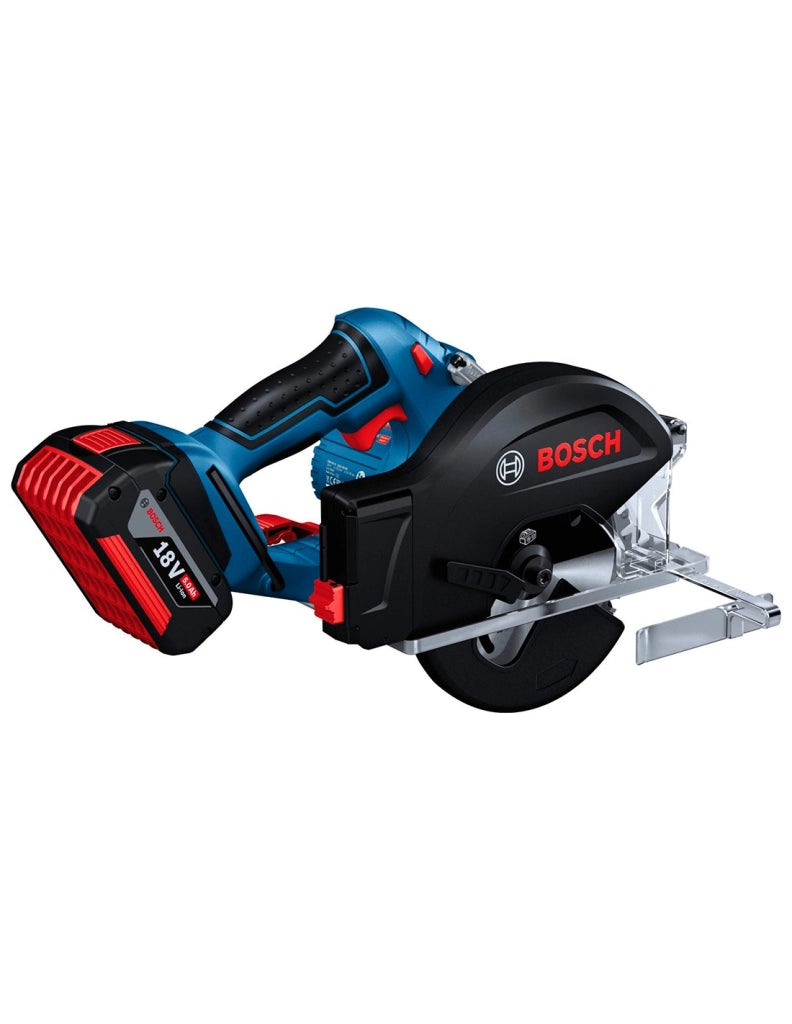 Sega Circolare BOSCH GKM 18V-50 (2 x 5,0 Ah + GAL18V-40 + L-Boxx 238)