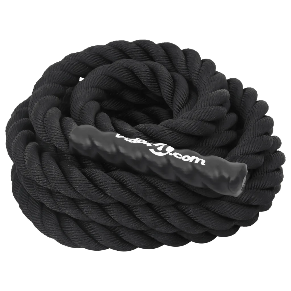 Corda da Battaglia Nera 6 m 4,5 kg Poliestere 94265