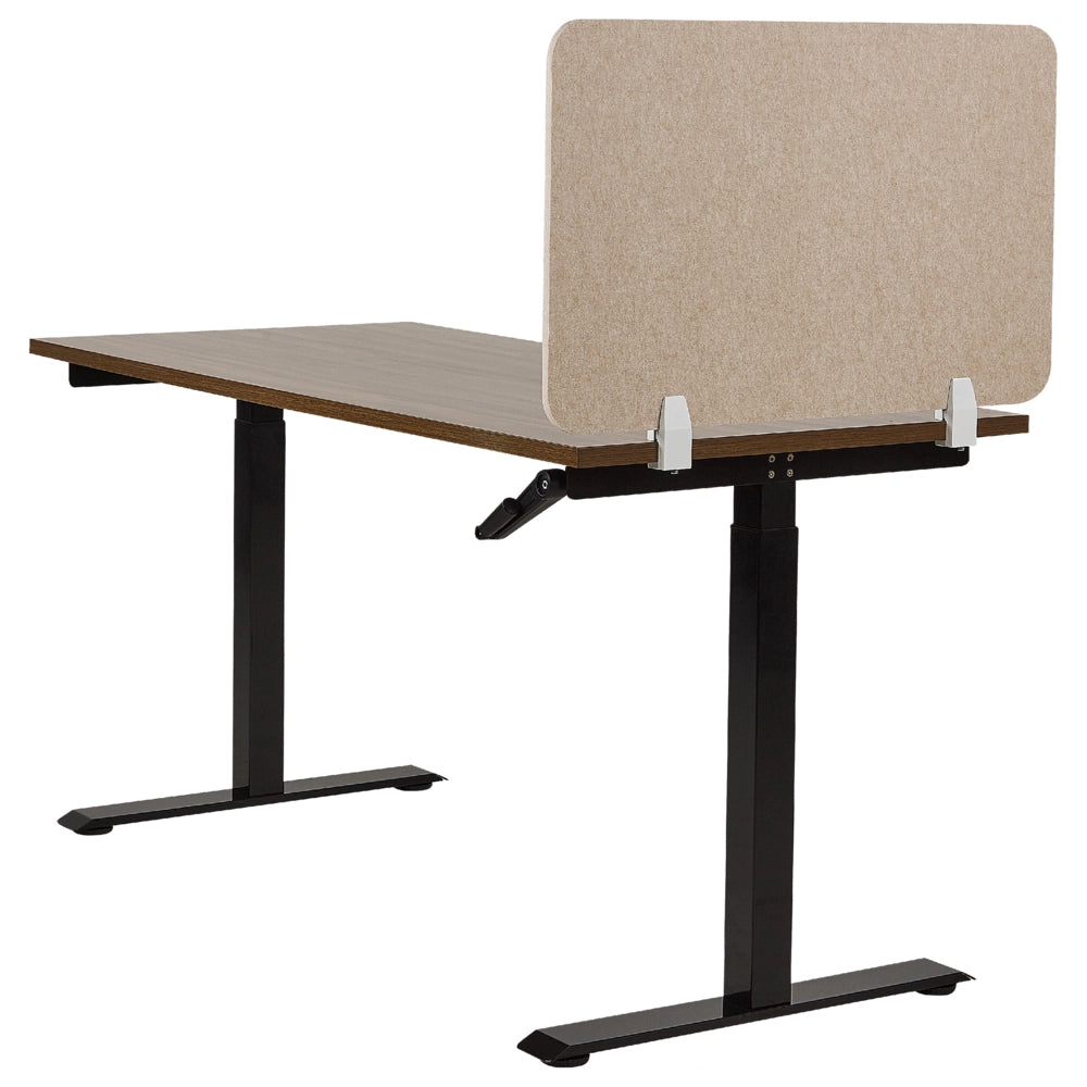 Pannello Divisorio Beige Fonoassorbente 80 x 50 cm in Plastica PET