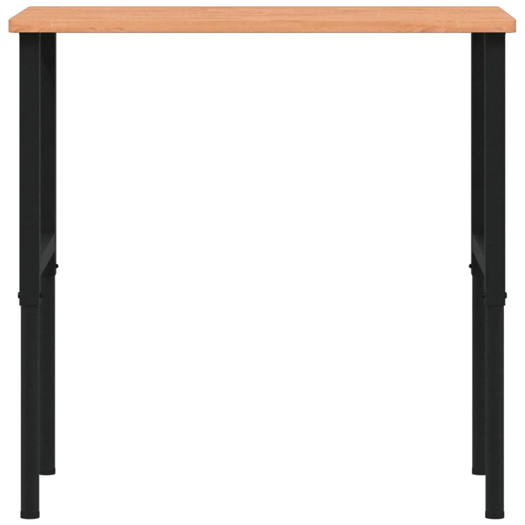 Banco da Lavoro 100x60x(71,5-98) cm Legno Faggio Rettangolare 3309684