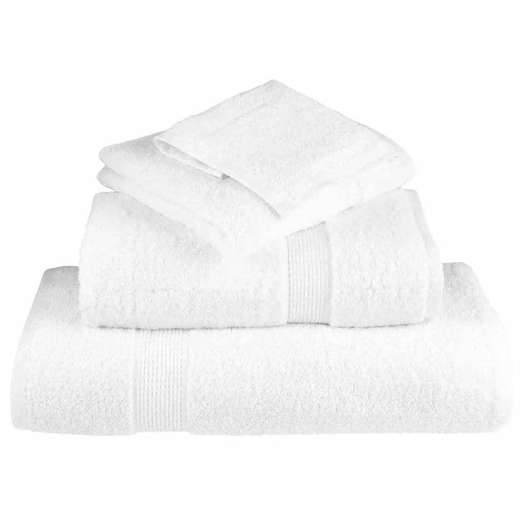 Asciugamani Premium SOLUND 10 pz Bianco 30x30 cm 600 g/m² 137118