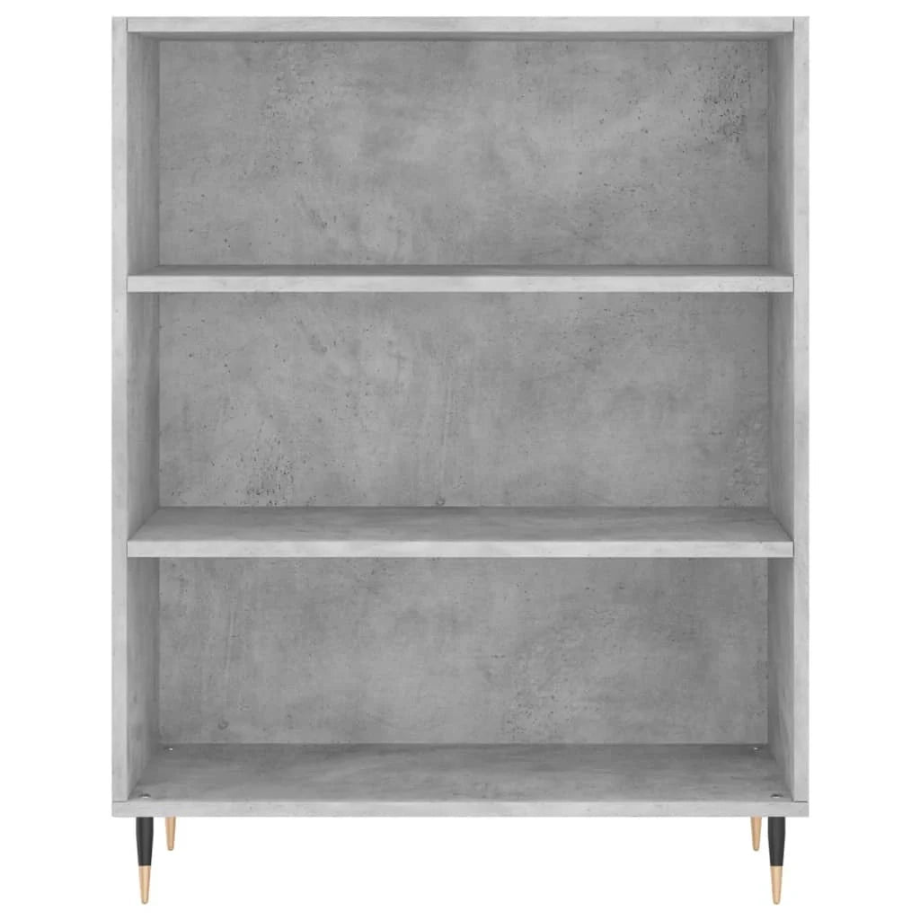 Buffet credenza cassettiera armadio mobile contenitore organizer cucina soggiorno salotto alto 69,5 x 34 x 180 cm legno ingegnerizzato grigio 02_0034646