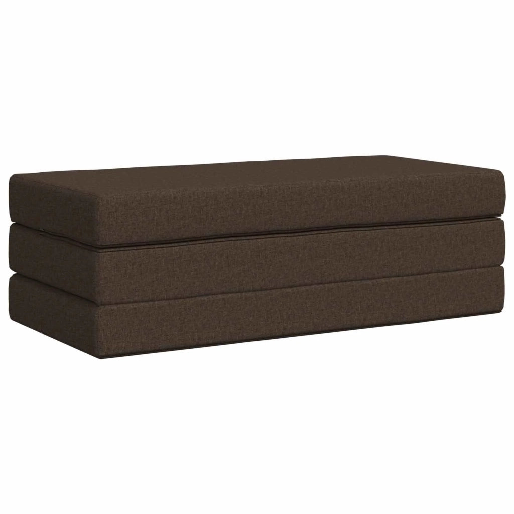 Divano Letto Pieghevole 160 x 67 x 45 cm Tortora 900236