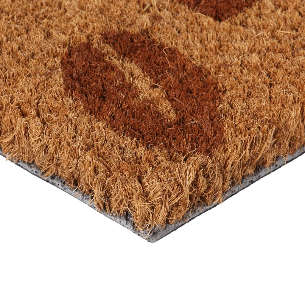 vidaXL Zerbino Naturale 45x75 cm Fibra di Cocco