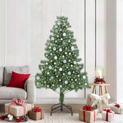 Albero di Natale con 300 LED con supporto Verde 210 cm PVC 3396394
