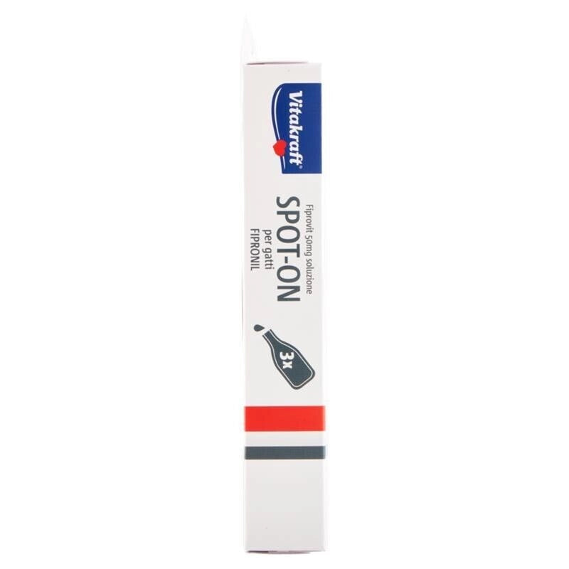 FIPROVIT 50 MG SOLUZIONE SPOT-ON PER GATTI FIPRONIL 3 DOSI X 0,50 ML